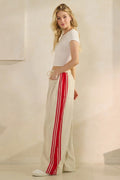 Sporty Striped Pants