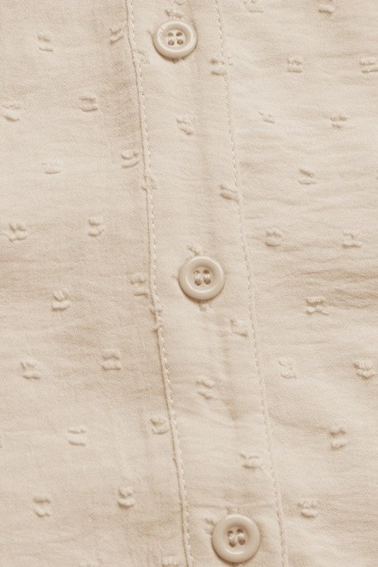 Boho Eyelet Lace Blouse