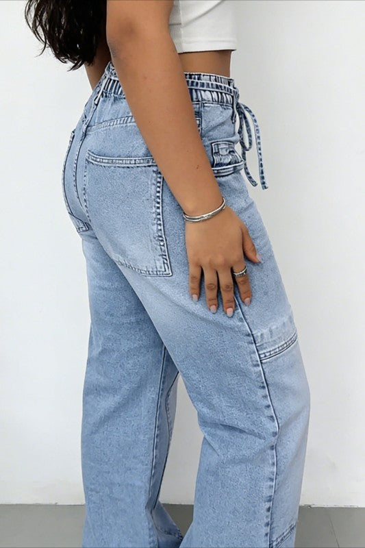 Vintage Washed High Waisted Jean