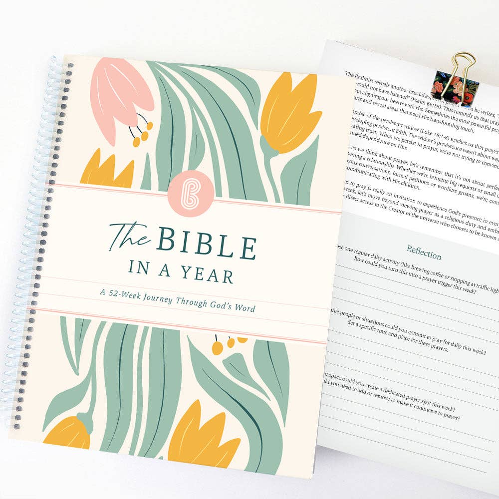 Spiral Bible's "The Bible In A Year: A 52-Week Journey Through God's Word"