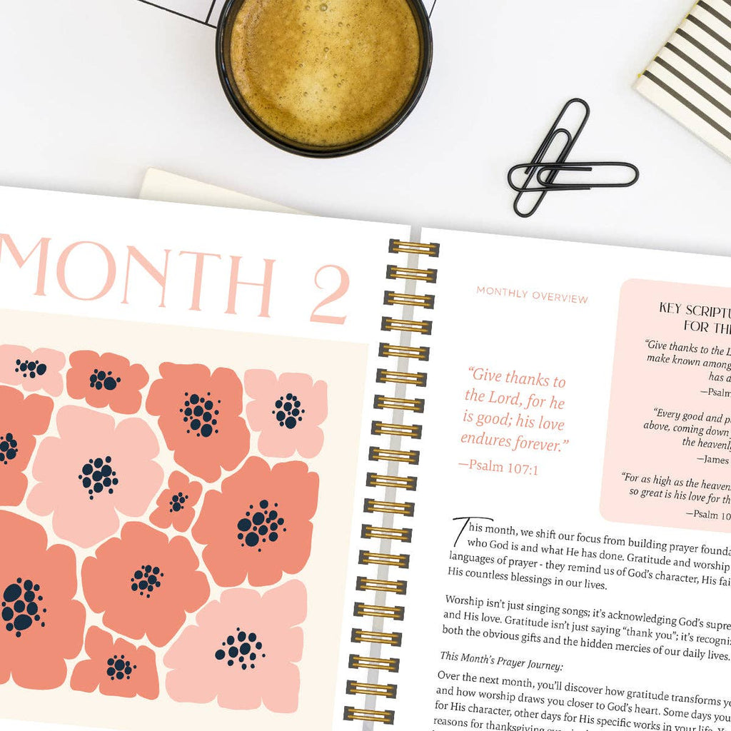 Spiral Bible's "A Year In Prayer: A Journey of Daily Prayer and Reflection"