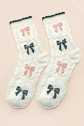 Bow Crew Ankle Socks