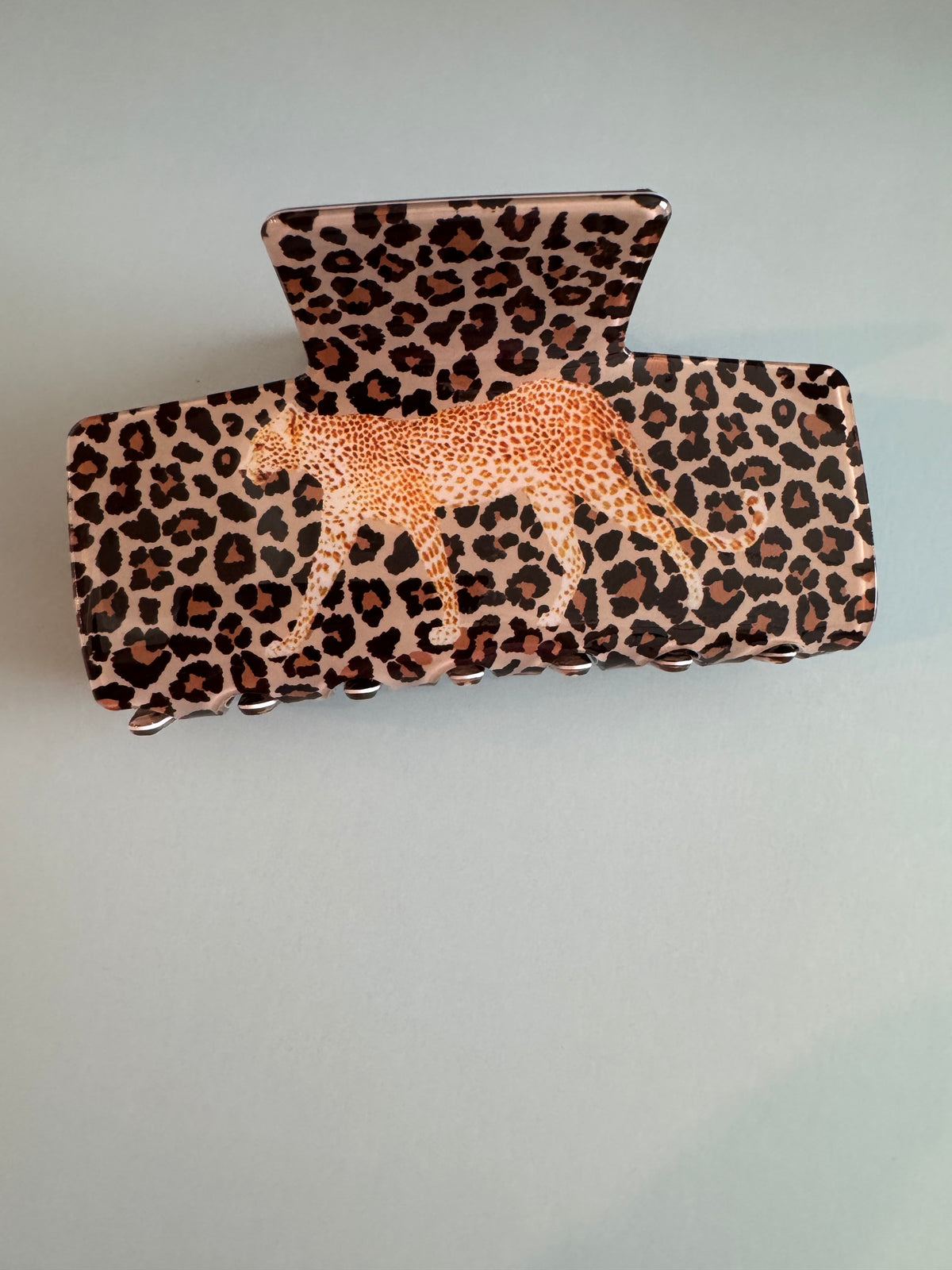 Leopard Hair Claw Clip - Spotted