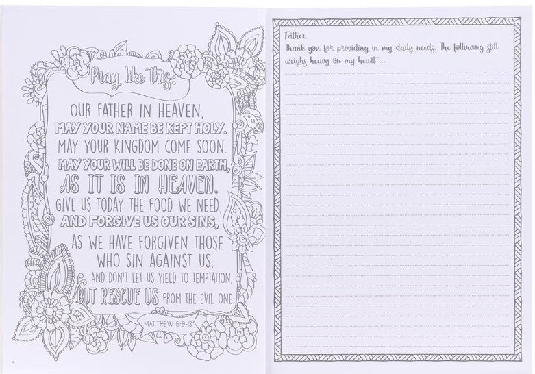 My Coloring Prayer Journal