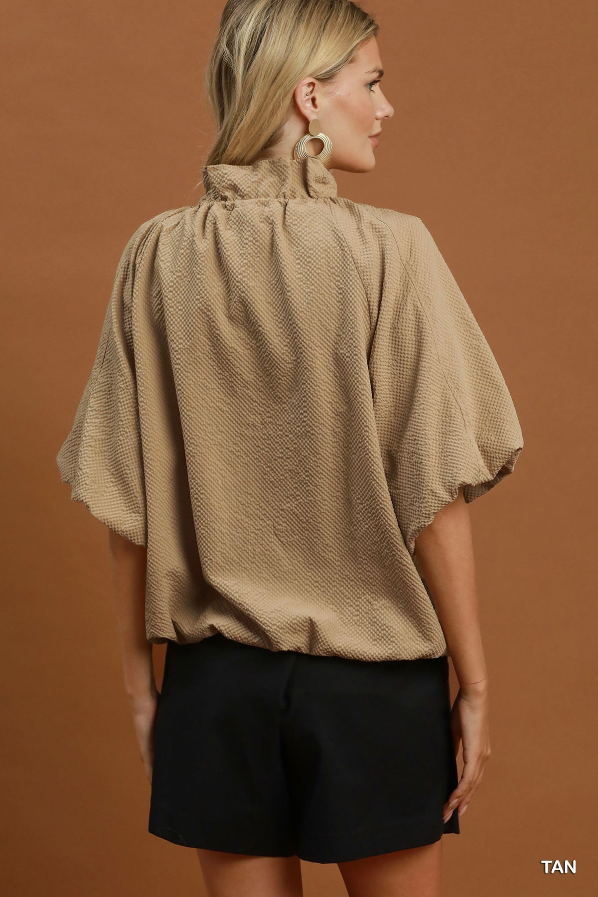 Umgee Zip-Front Bomber Jacket
