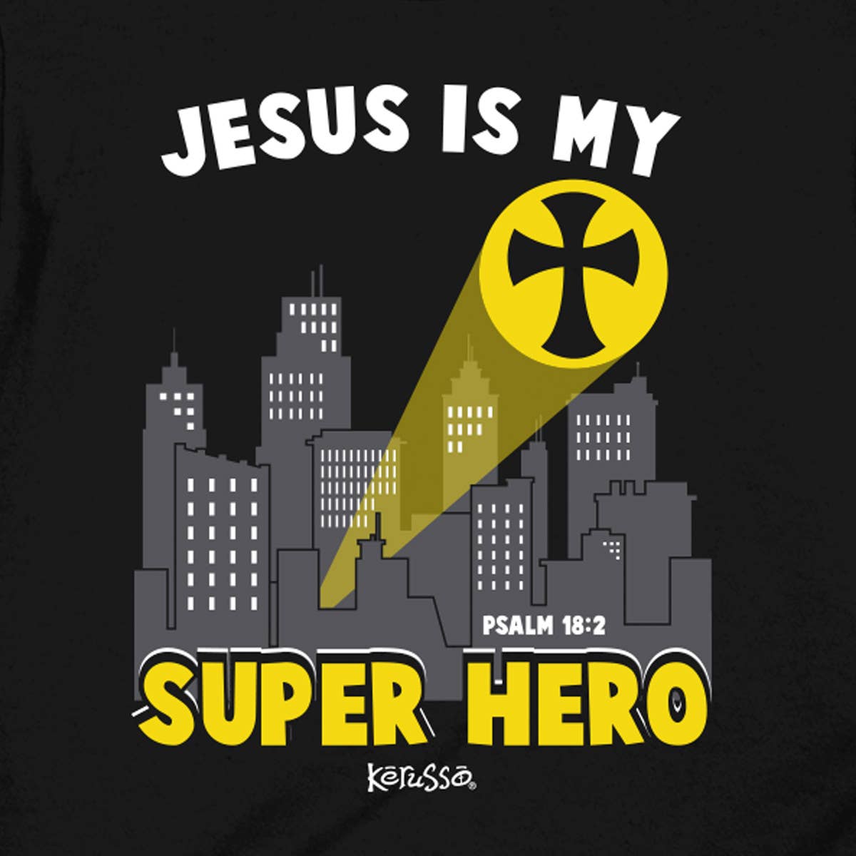 Jesus Super Hero T-shirt