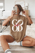 God is Good Oversized Mineral T-shirt