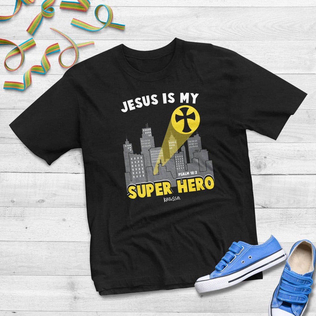 Jesus Super Hero T-shirt