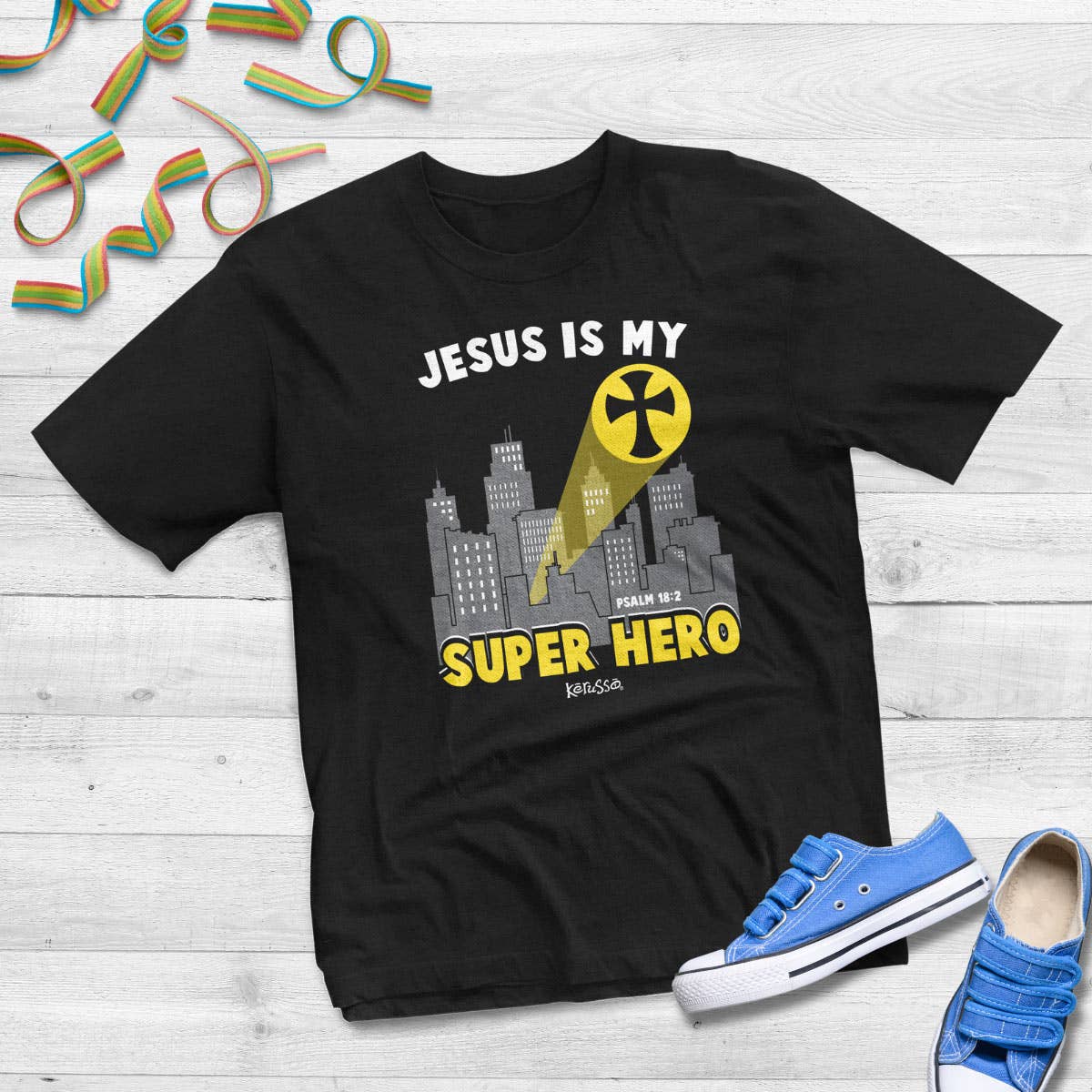 Jesus Super Hero T-shirt